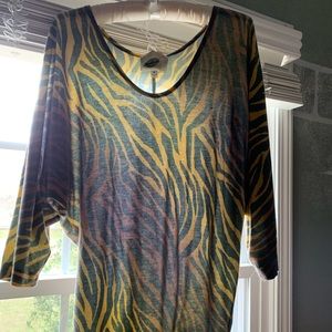 Tiger striped sweater